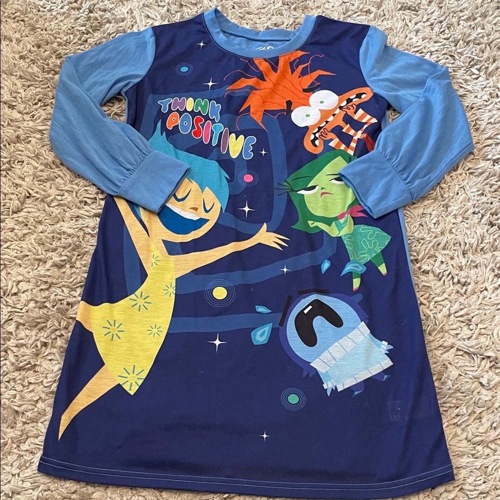 Disney/Pixar Inside Out 2 Nightgown, Size 8